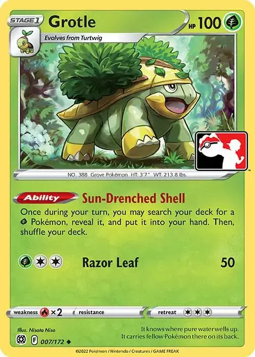 Grotle [Prize Pack] - Pokemon Prize Pack Series #7