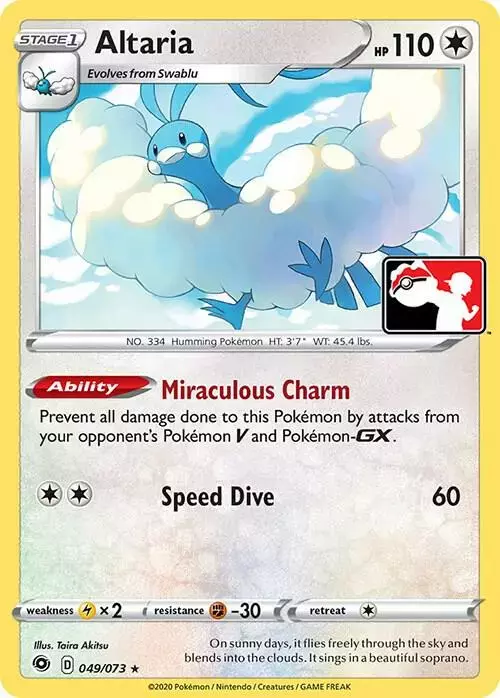 Altaria [Prize Pack] - Pokemon Prize Pack Series #49