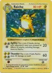 Raichu [Shadowless] - Pokemon Base Set #14