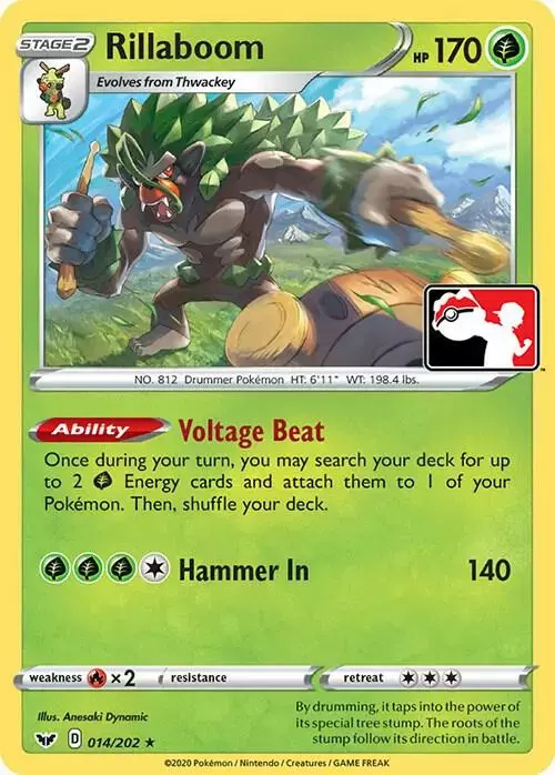 Rillaboom [Prize Pack] - Pokemon Prize Pack Series #14