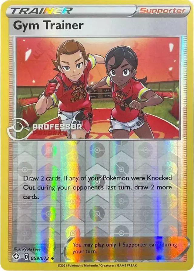 Gym Trainer [Professor Program] - Pokemon Promo #59