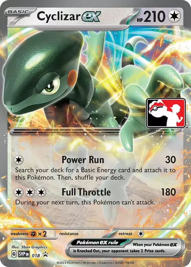 Cyclizar Ex [Prize Pack] - Pokemon Prize Pack Series #18