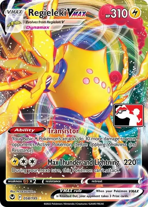 Regieleki VMAX [Prize Pack] - Pokemon Prize Pack Series #58