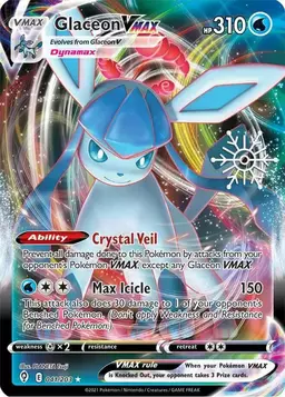 Glaceon VMAX [Snowflake Stamp] 41 - Pokemon Promo