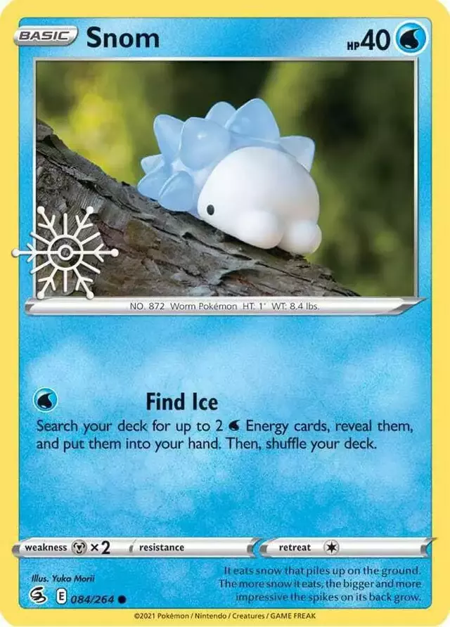Snom [Snowflake Stamp] - Pokemon Promo #84