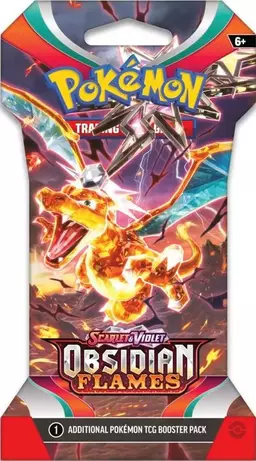 Sleeved Booster Pack - Pokemon Obsidian Flames