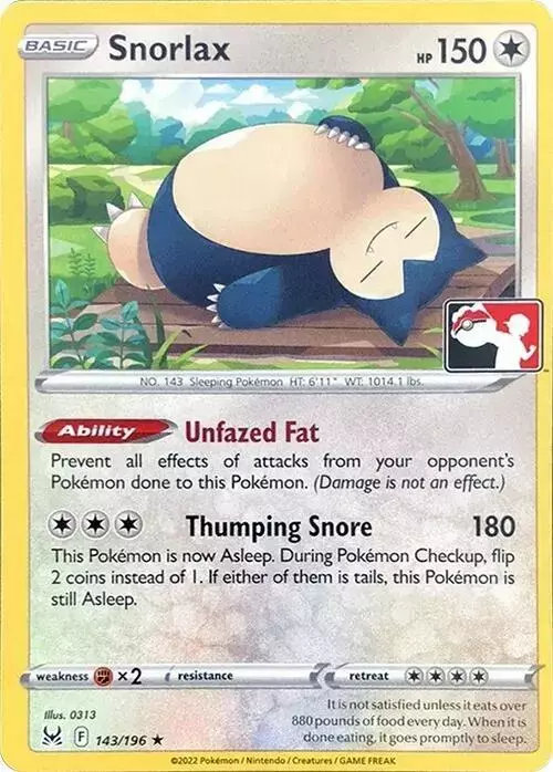 Snorlax [Prize Pack]