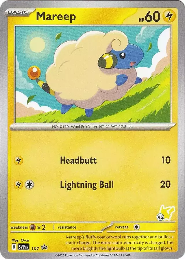 Mareep [Pikachu 45]