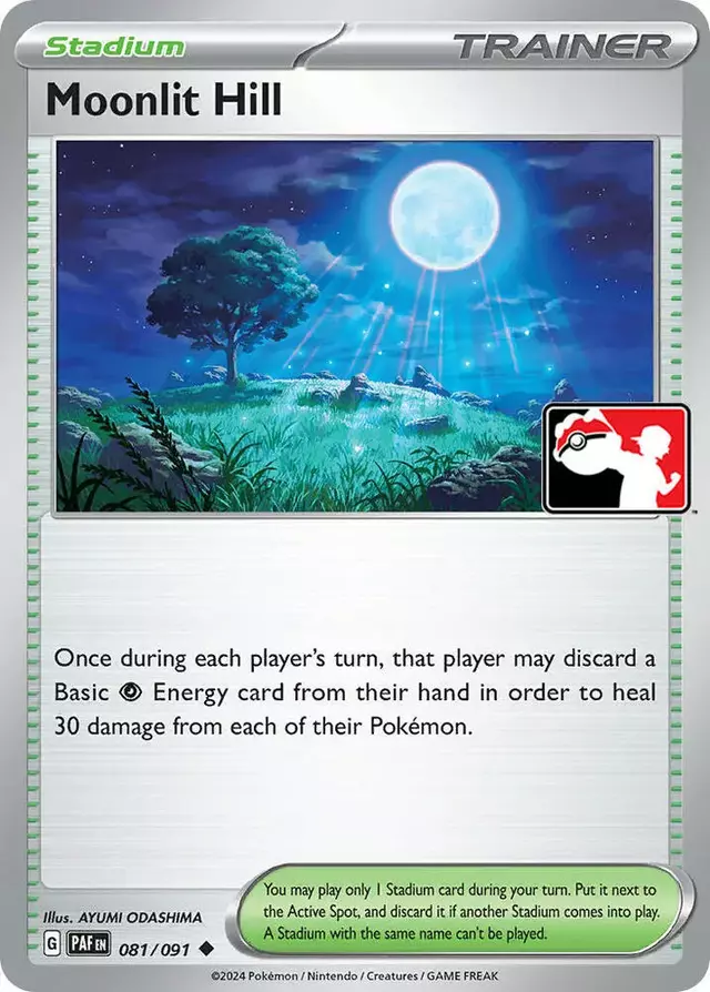 Moonlit Hill [Prize Pack] - Pokemon Prize Pack Series #81