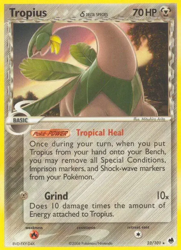 Tropius - Pokemon Dragon Frontiers #23