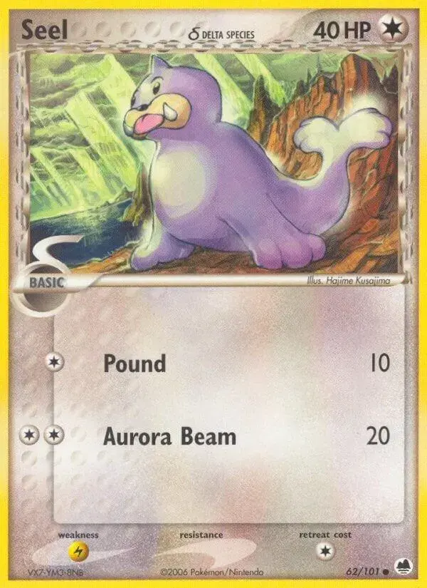 Seel - Pokemon Dragon Frontiers #62