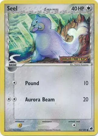 Seel [Reverse Holo] - Pokemon Dragon Frontiers #62