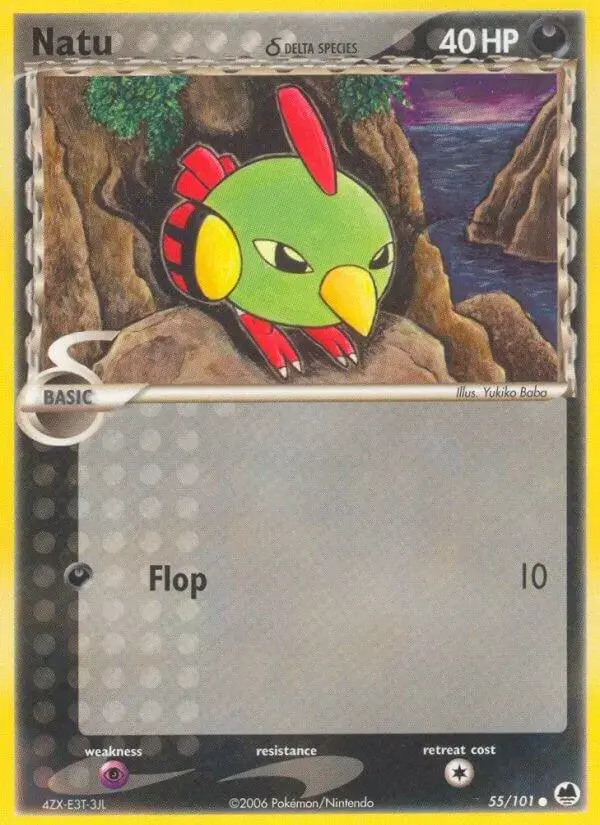 Natu - Pokemon Dragon Frontiers #55