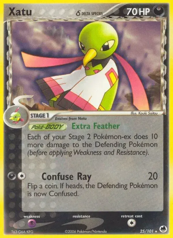 Xatu - Pokemon Dragon Frontiers #25