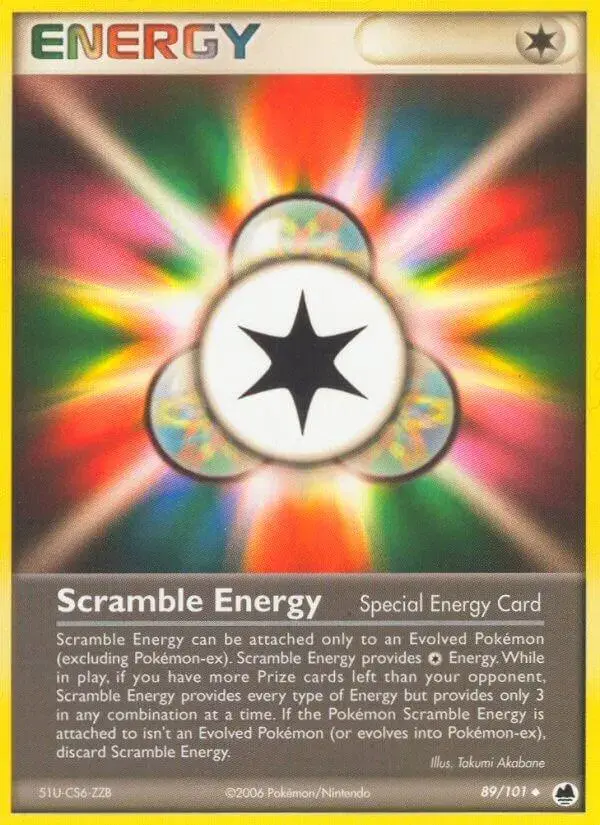 Scramble Energy - Pokemon Dragon Frontiers #89