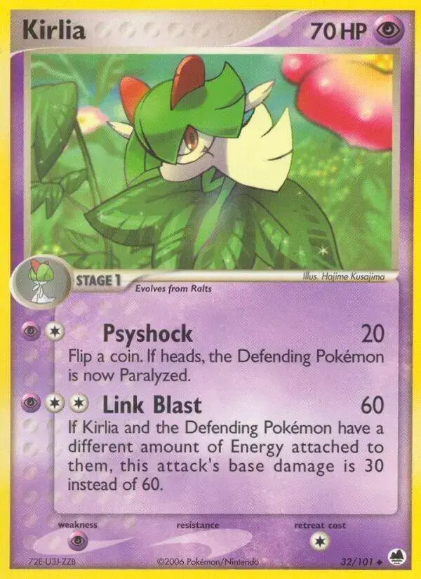 Kirlia - Pokemon Dragon Frontiers #32