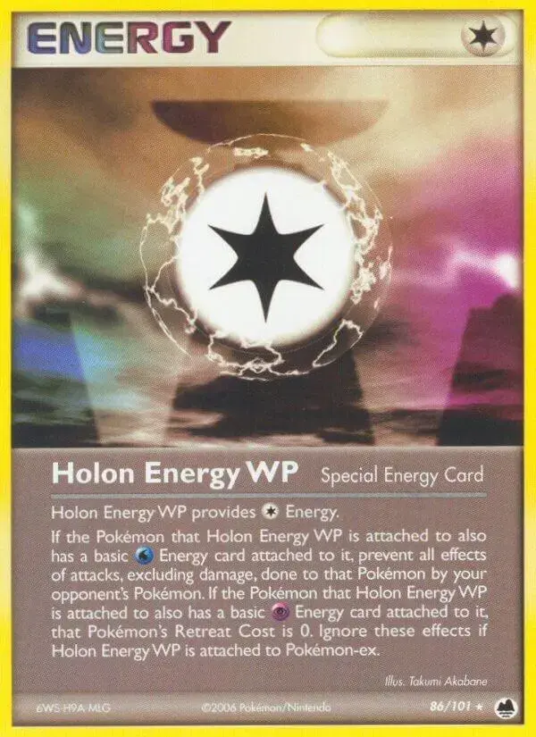 Holon Energy WP - Pokemon Dragon Frontiers #86