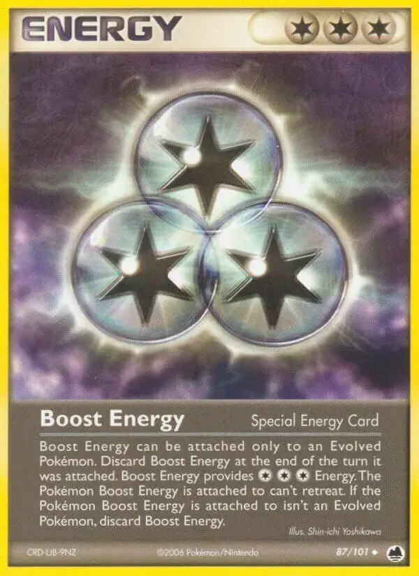 Boost Energy - Pokemon Dragon Frontiers #87
