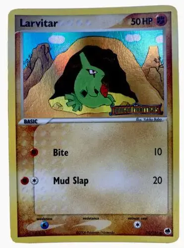 Larvitar [Reverse Holo] - Pokemon Dragon Frontiers #51