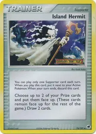 Island Hermit [Reverse Holo] - Pokemon Dragon Frontiers #76