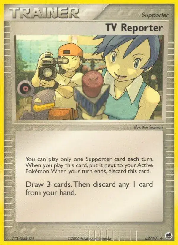 TV Reporter - Pokemon Dragon Frontiers #82
