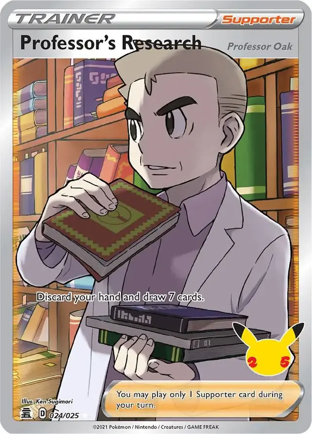 Professor Oak's Research [Reverse Holo]