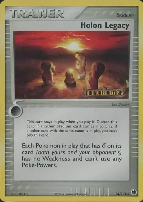 Holon Legacy [Reverse Holo] - Pokemon Dragon Frontiers #74