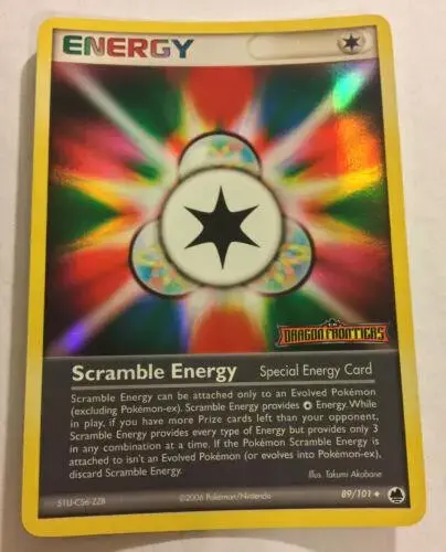 Scramble Energy [Reverse Holo] - Pokemon Dragon Frontiers #89