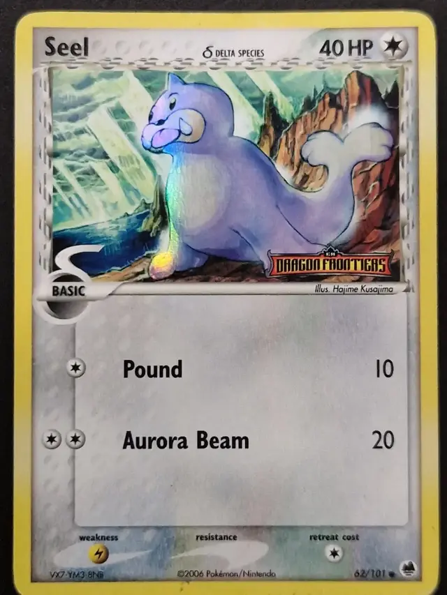 Seel [Stamped] - Pokemon Dragon Frontiers #62