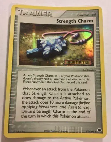 Strength Charm [Reverse Holo] - Pokemon Dragon Frontiers #81