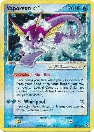 Vaporeon [Gold Star]