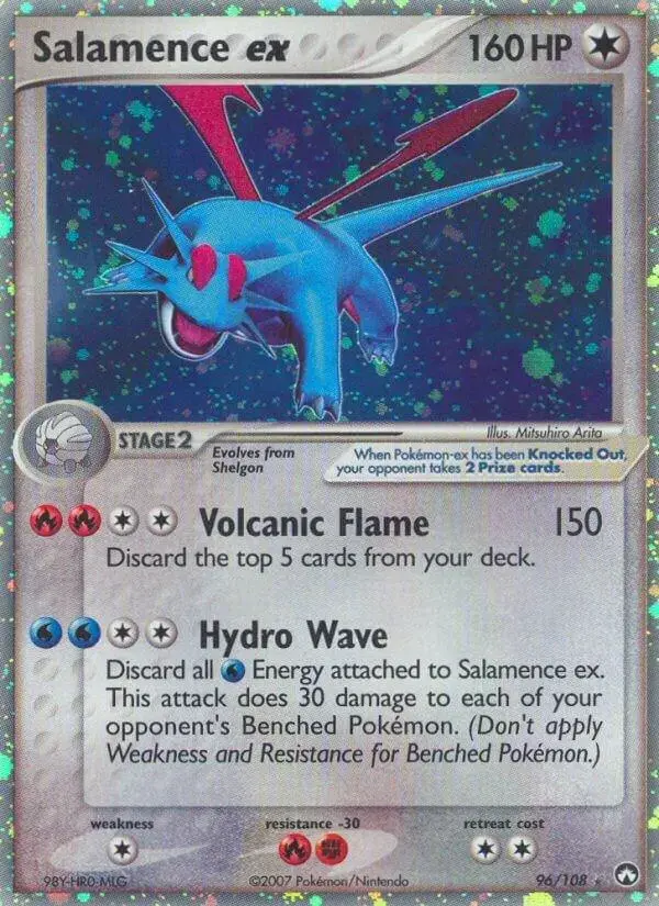 Salamence EX - Pokemon Power Keepers #96