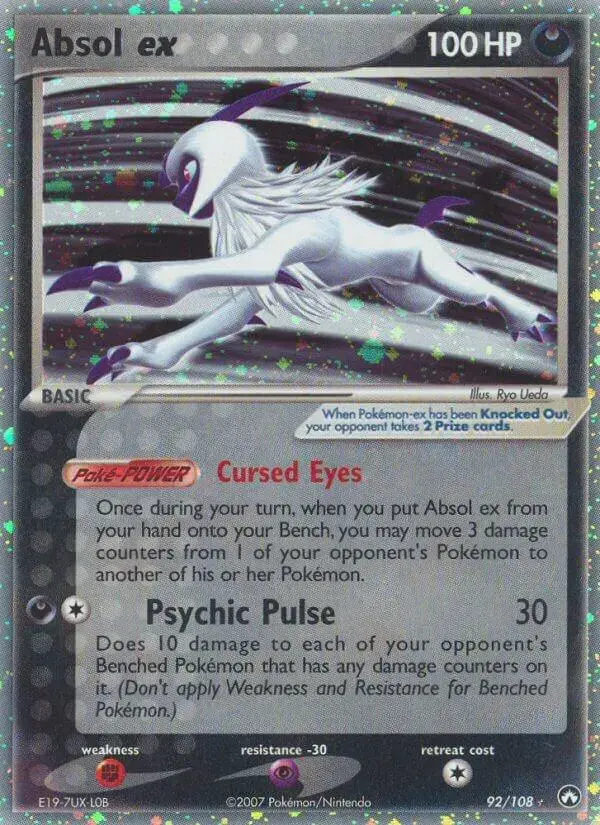 Absol EX - Pokemon Power Keepers #92