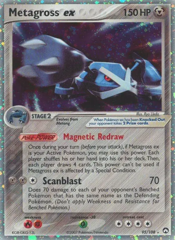 Metagross EX - Pokemon Power Keepers #95
