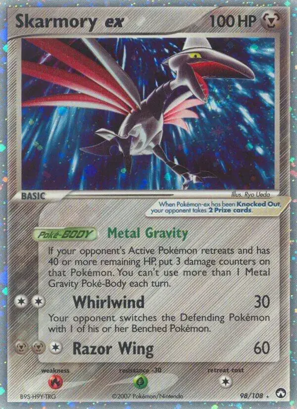Skarmory EX - Pokemon Power Keepers #98