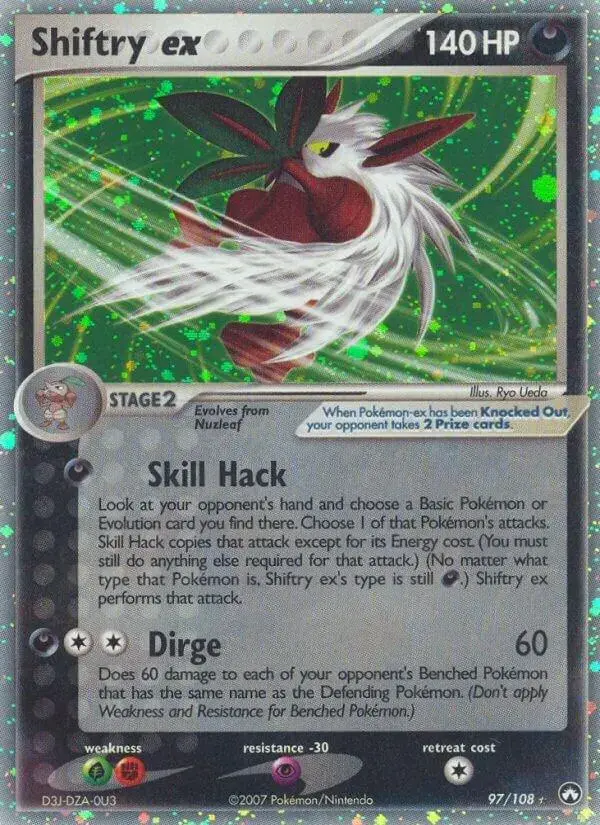 Shiftry EX - Pokemon Power Keepers #97