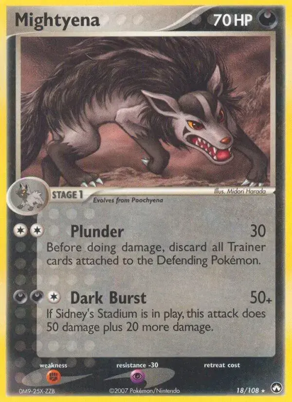 Mightyena - Pokemon Power Keepers #18