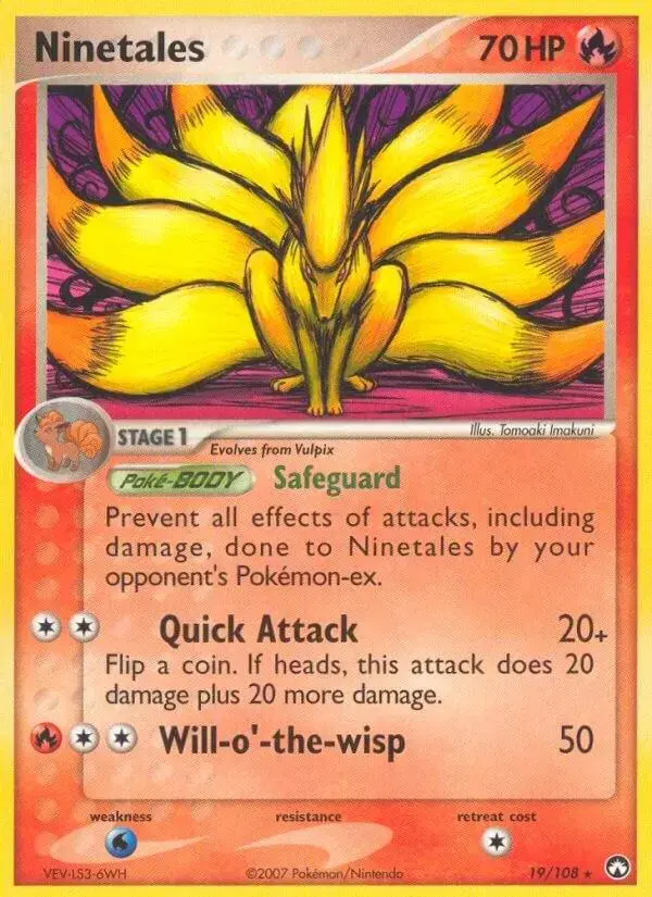 Ninetales - Pokemon Power Keepers #19