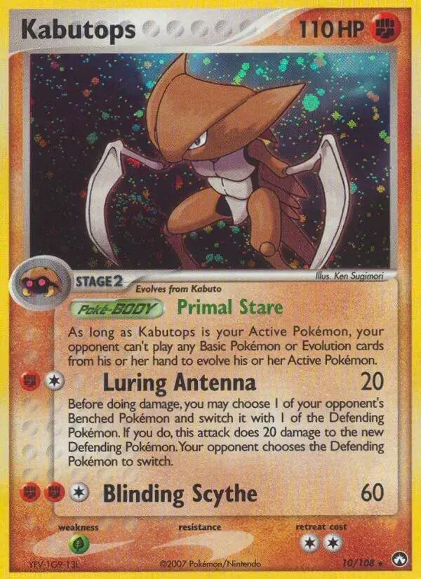 Kabutops - Pokemon Power Keepers #10