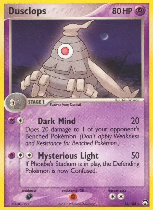 Dusclops - Pokemon Power Keepers #14