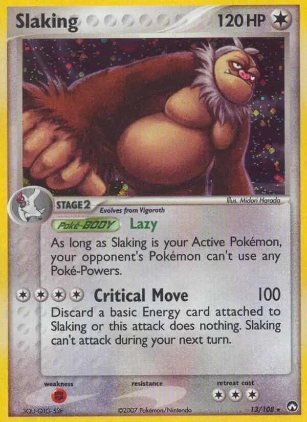 Slaking - Pokemon Power Keepers #13