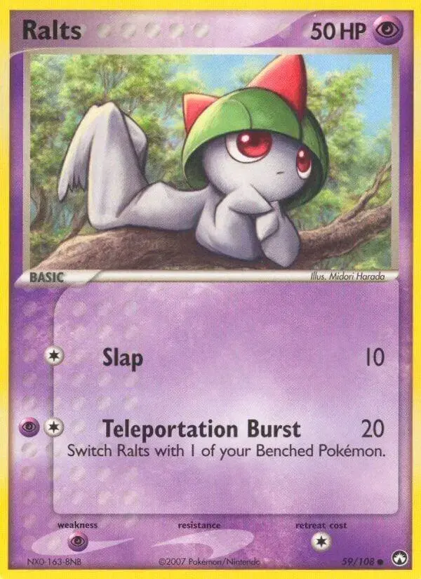 Ralts - Pokemon Power Keepers #59
