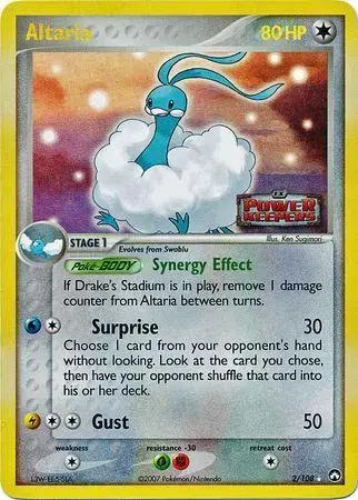 Altaria [Reverse Holo] - Pokemon Power Keepers #2