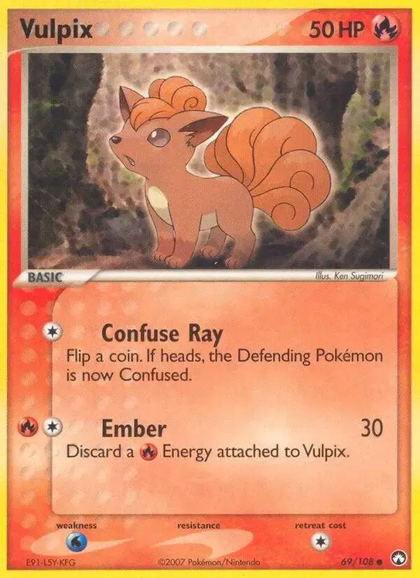 Vulpix - Pokemon Power Keepers #69