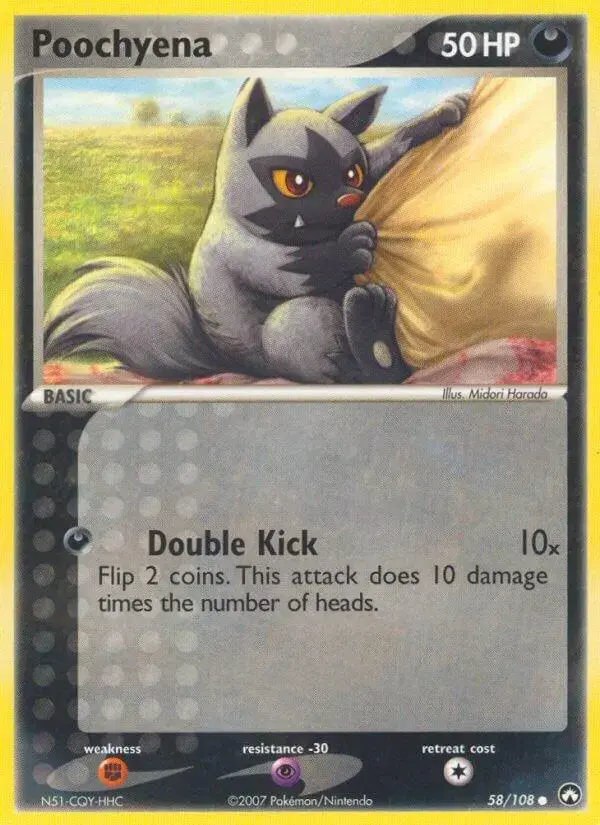 Poochyena - Pokemon Power Keepers #58