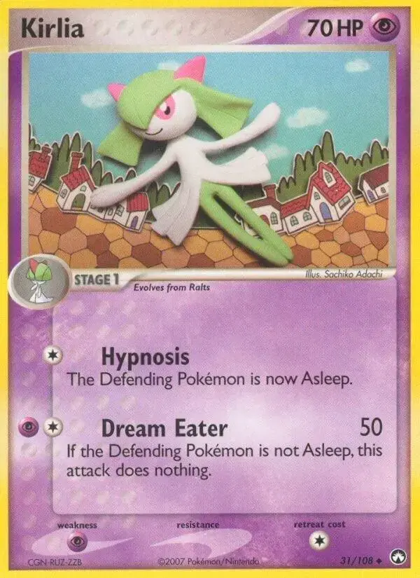 Kirlia - Pokemon Power Keepers #31