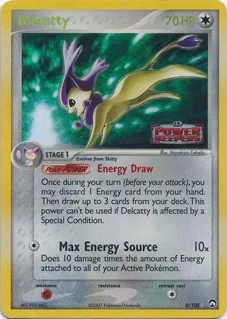 Delcatty [Reverse Holo] - Pokemon Power Keepers #8