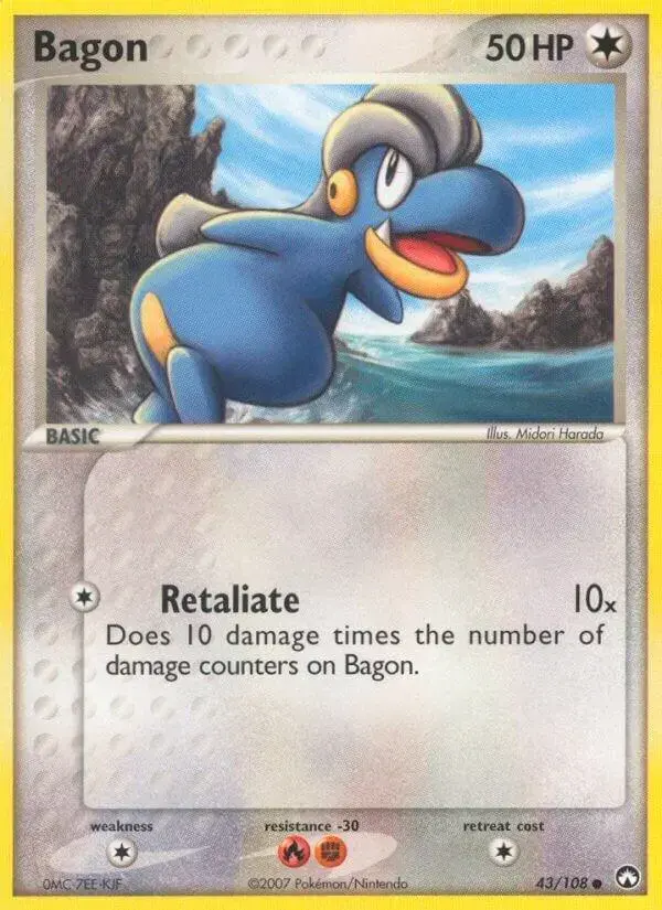 Bagon - Pokemon Power Keepers #43