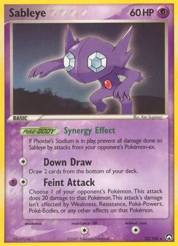 Sableye - Pokemon Power Keepers #22