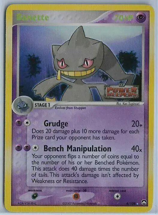 Banette [Reverse Holo] - Pokemon Power Keepers #4
